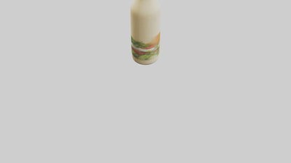 Salad Dressing Bottle model 3D model
