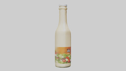 Salad Dressing Bottle model 3D model