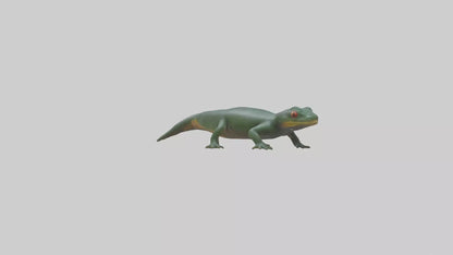 Salamander crawling model 3D model