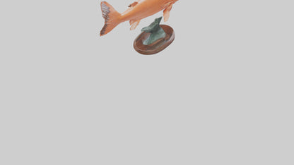 Salmon statue model 3D model