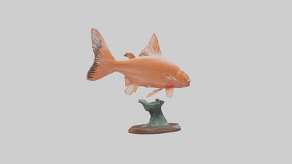 Salmon statue model 3D model
