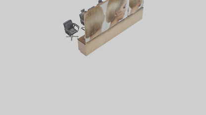 3D model Salon VR / AR / low-poly