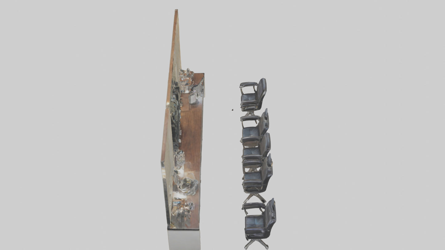 3D model Salon VR / AR / low-poly