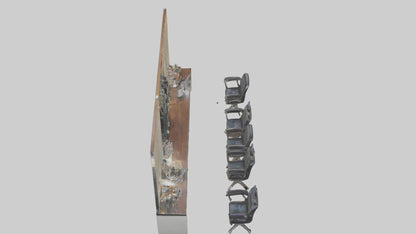 3D model Salon VR / AR / low-poly