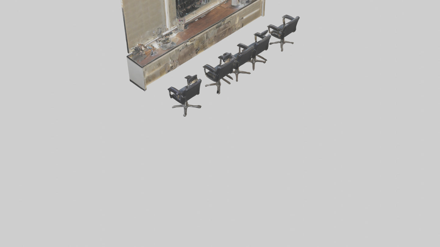 3D model Salon VR / AR / low-poly