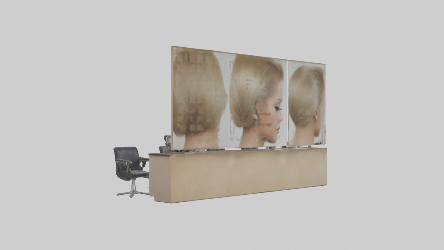 3D model Salon VR / AR / low-poly