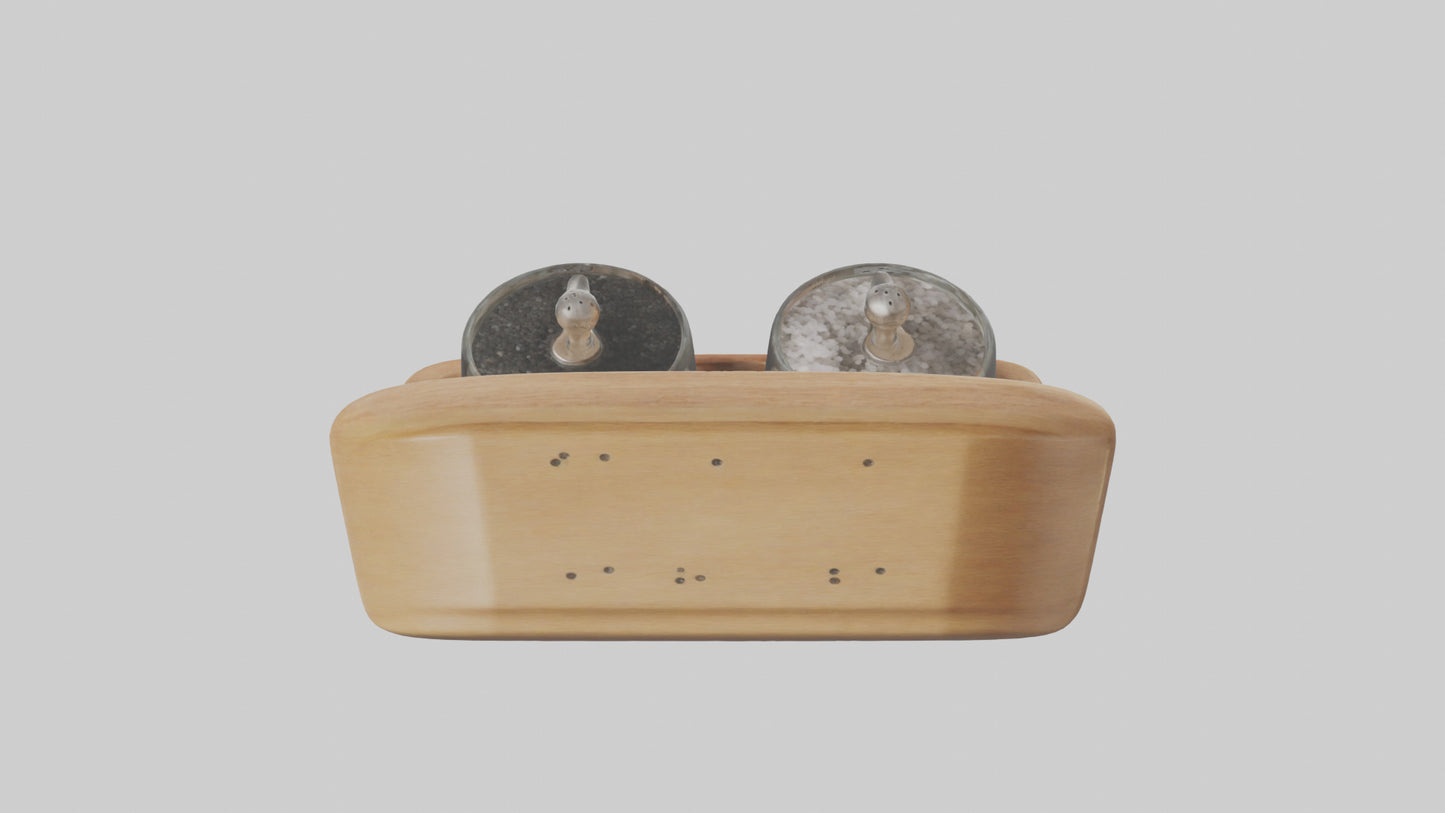 3D model Salt and Pepper Set model VR / AR / low-poly