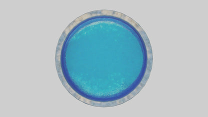 3D model Saltwater Pool model VR / AR / low-poly