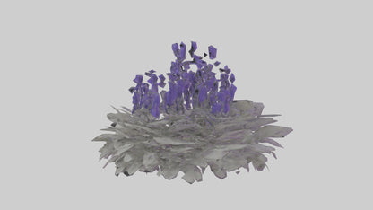 3D model Salvia model VR / AR / low-poly