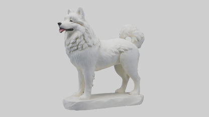Samoyed statue model 3D model