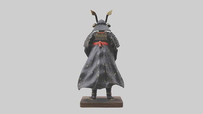 Samurai statue model 3D model