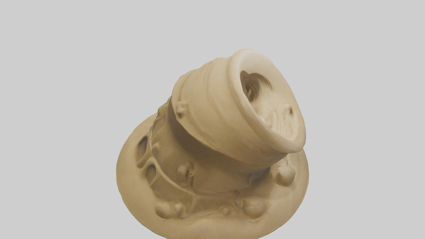 Sand Art model VR / AR / low-poly