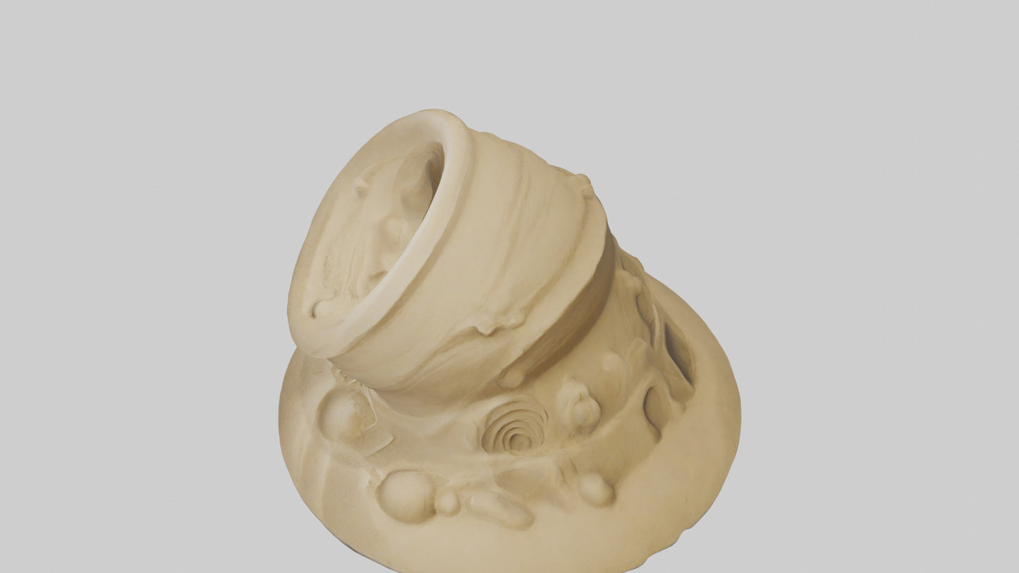 Sand Art model VR / AR / low-poly