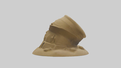 Sand Art model VR / AR / low-poly