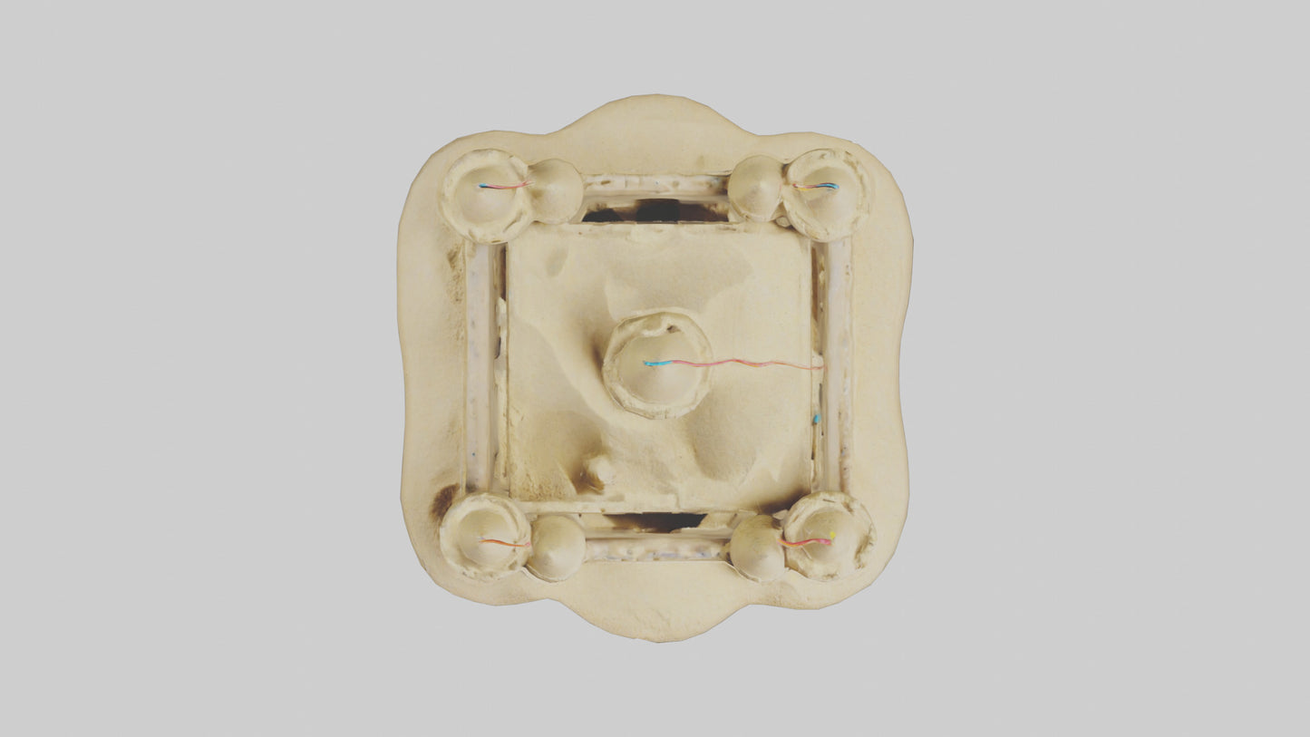 Sand Castle Figurine model 3D model