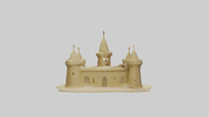 Sand Castle Figurine model 3D model
