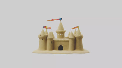 Sand Castle Figurine model 3D model