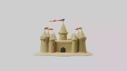 Sand Castle Figurine model 3D model