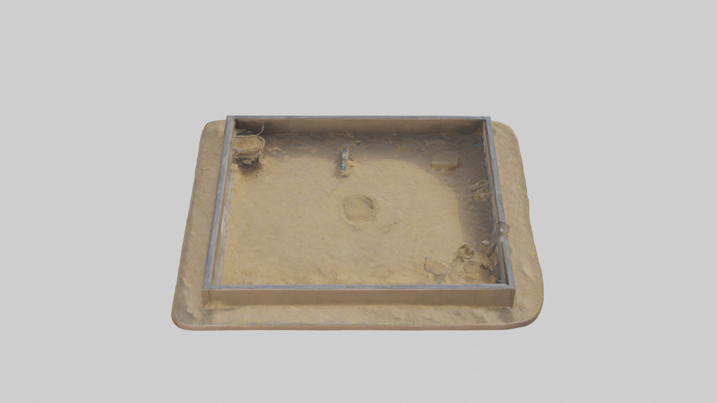 Sand Pit model 3D model