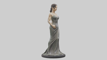 Sandra Bullock statue model VR / AR / low-poly