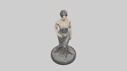 Sandra Bullock statue model VR / AR / low-poly