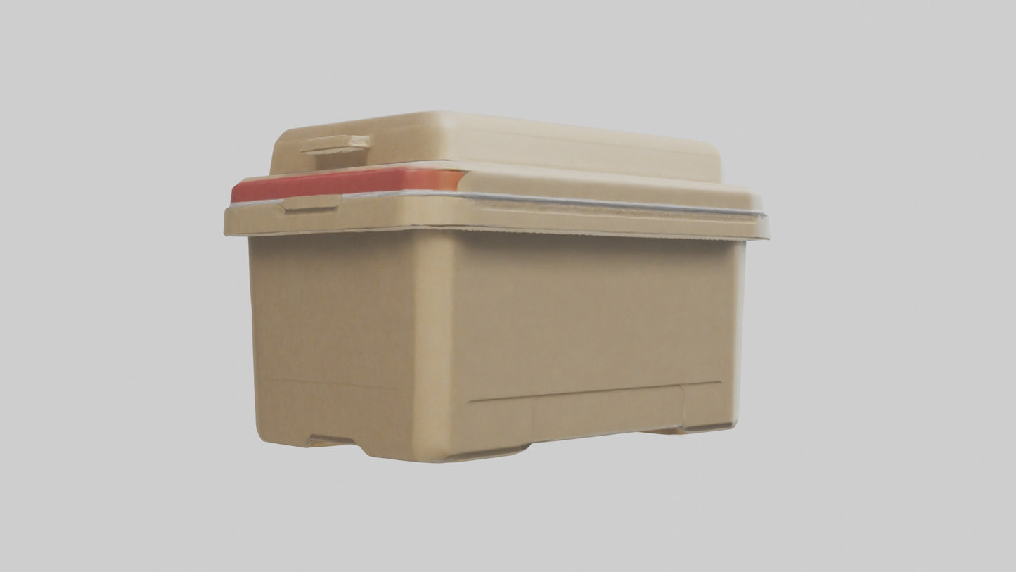 3D model Sandwich Box model VR / AR / low-poly