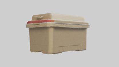 3D model Sandwich Box model VR / AR / low-poly