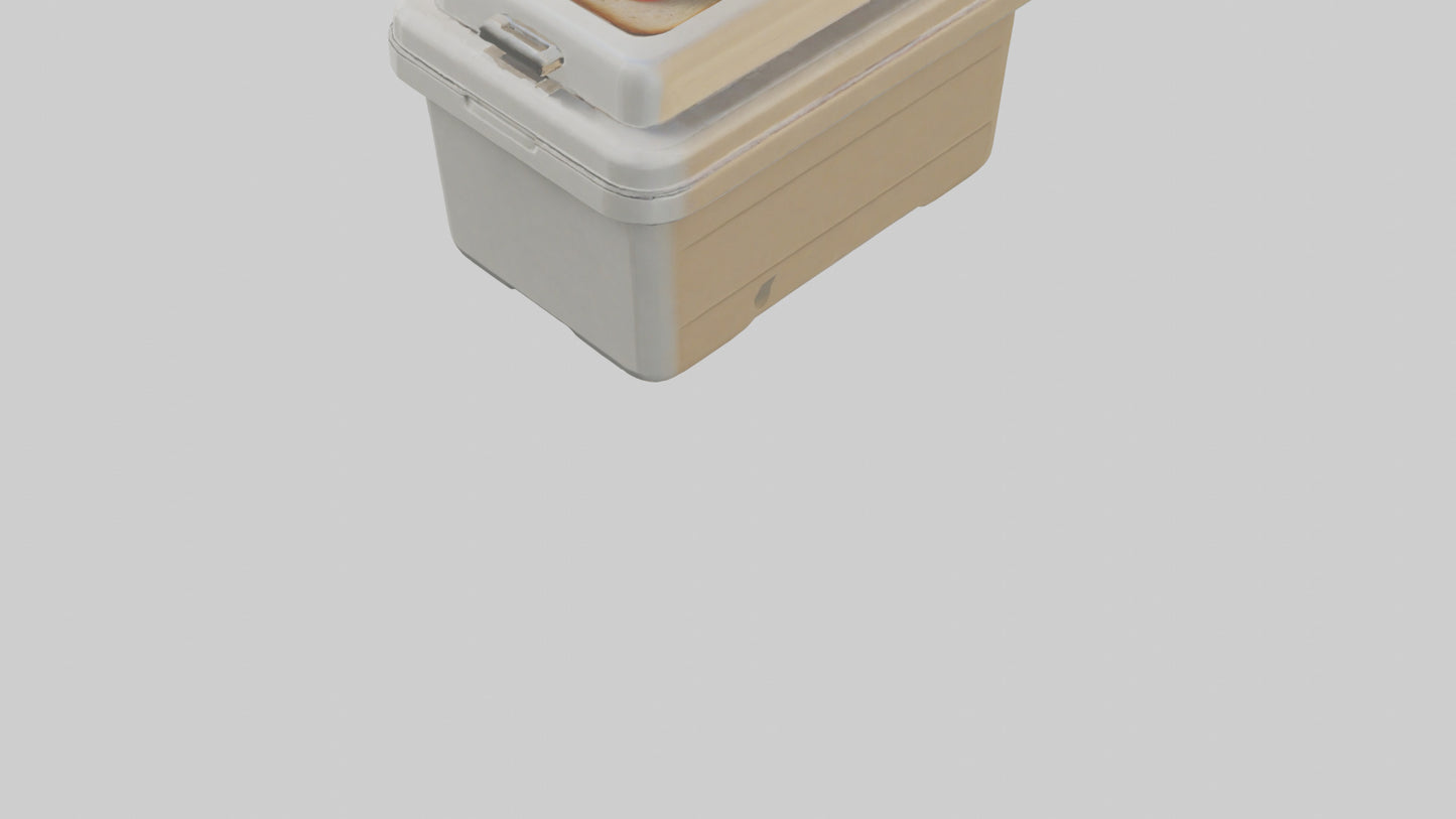 3D model Sandwich Box model VR / AR / low-poly