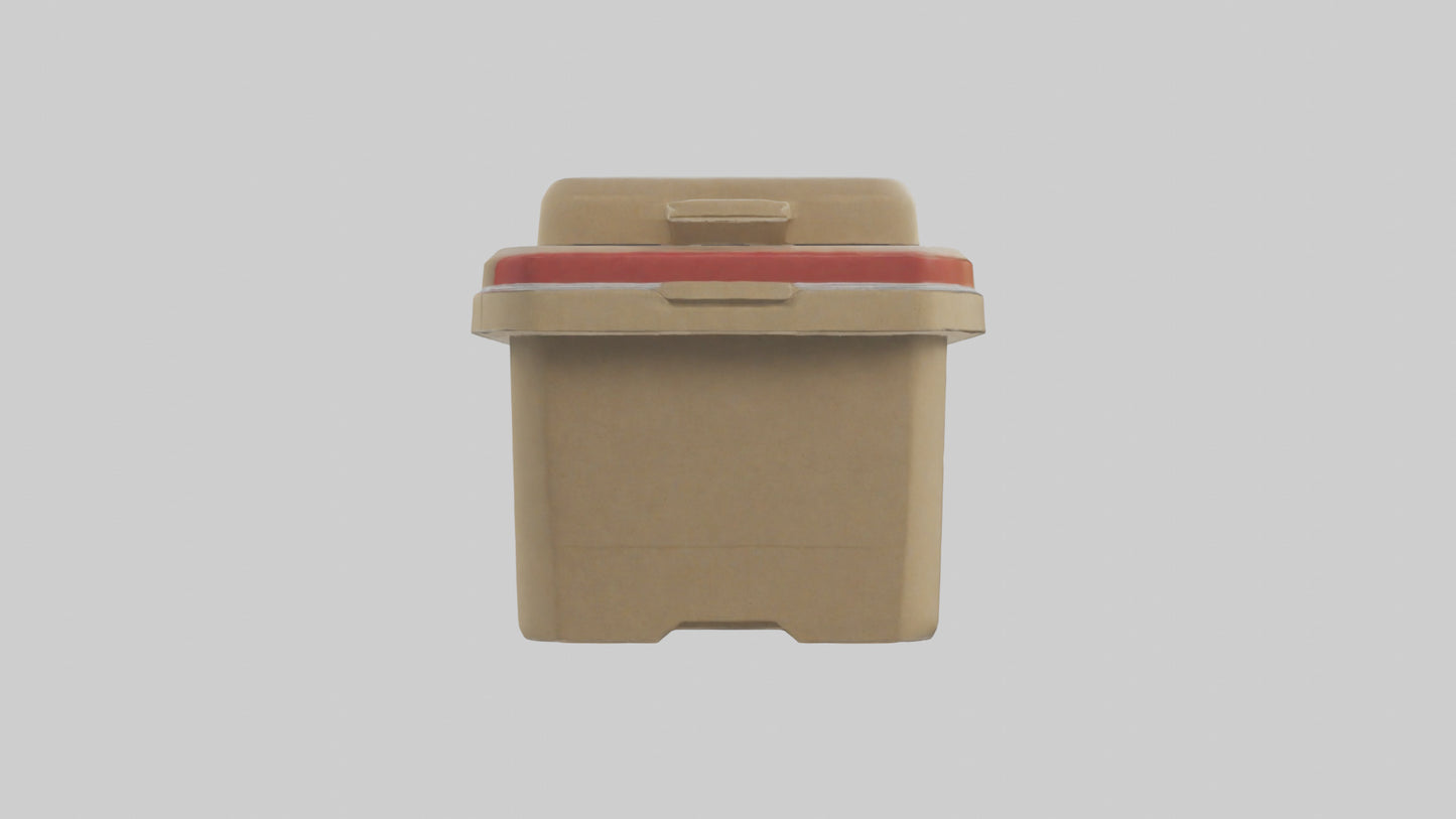 3D model Sandwich Box model VR / AR / low-poly