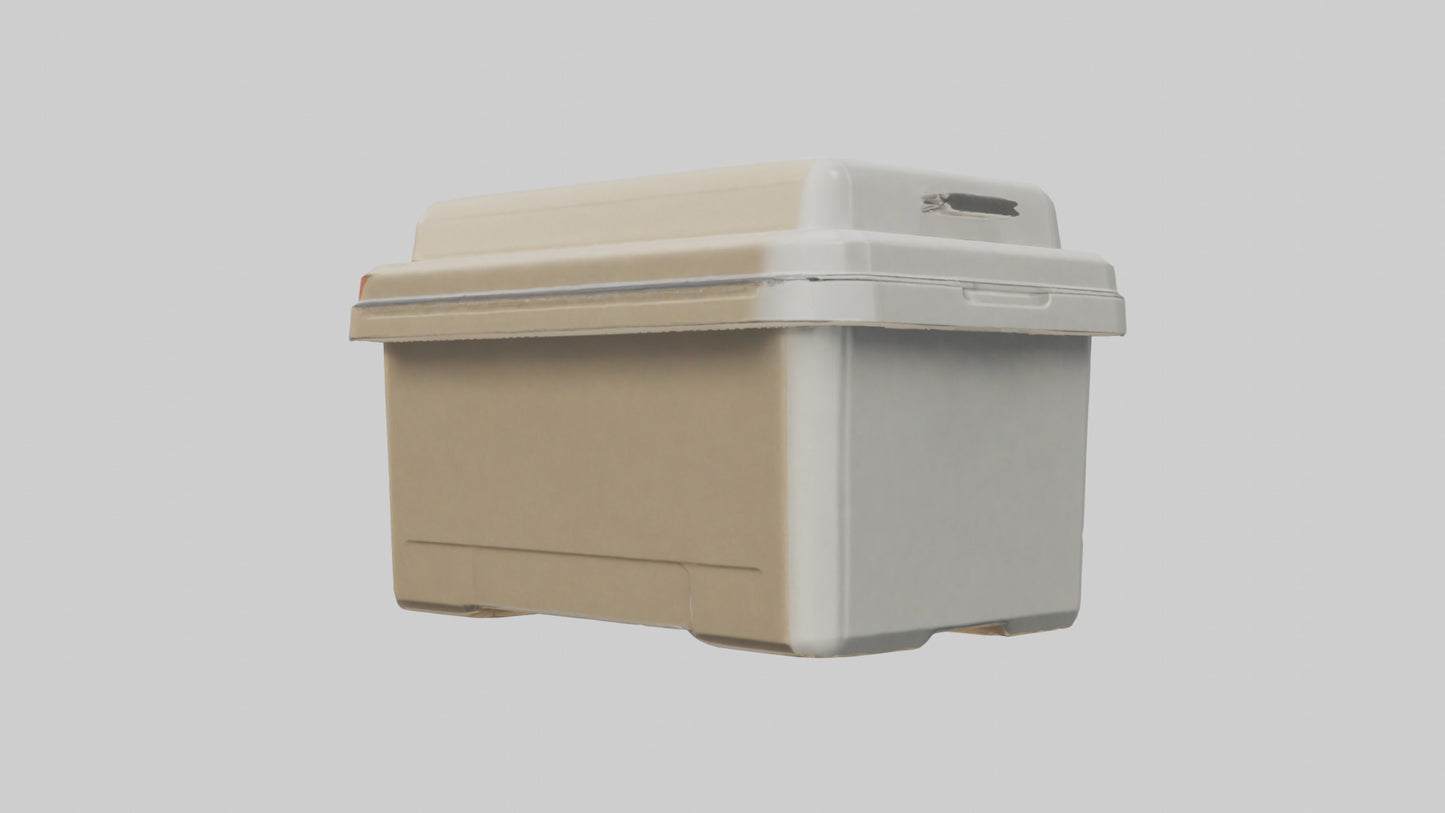 3D model Sandwich Box model VR / AR / low-poly