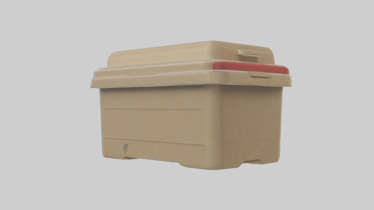 3D model Sandwich Box model VR / AR / low-poly