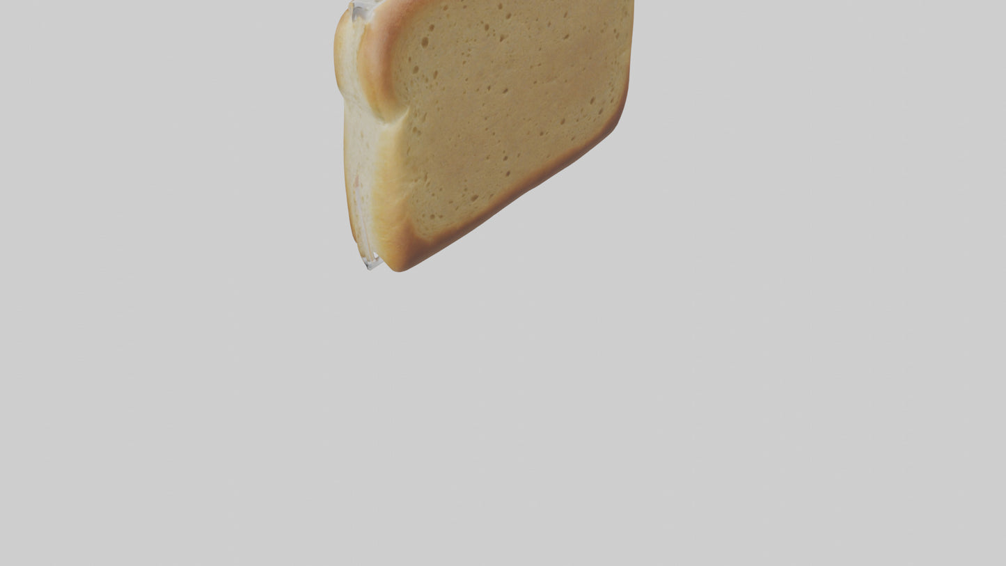 3D model Sandwich Bread Pack model VR / AR / low-poly