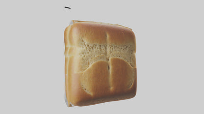 3D model Sandwich Bread Pack model VR / AR / low-poly