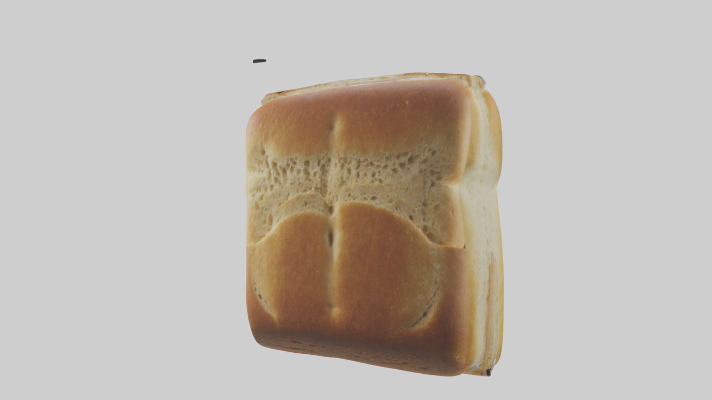 3D model Sandwich Bread Pack model VR / AR / low-poly