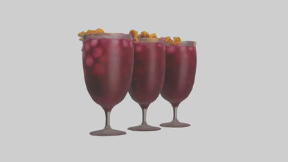 3D model Sangria model VR / AR / low-poly