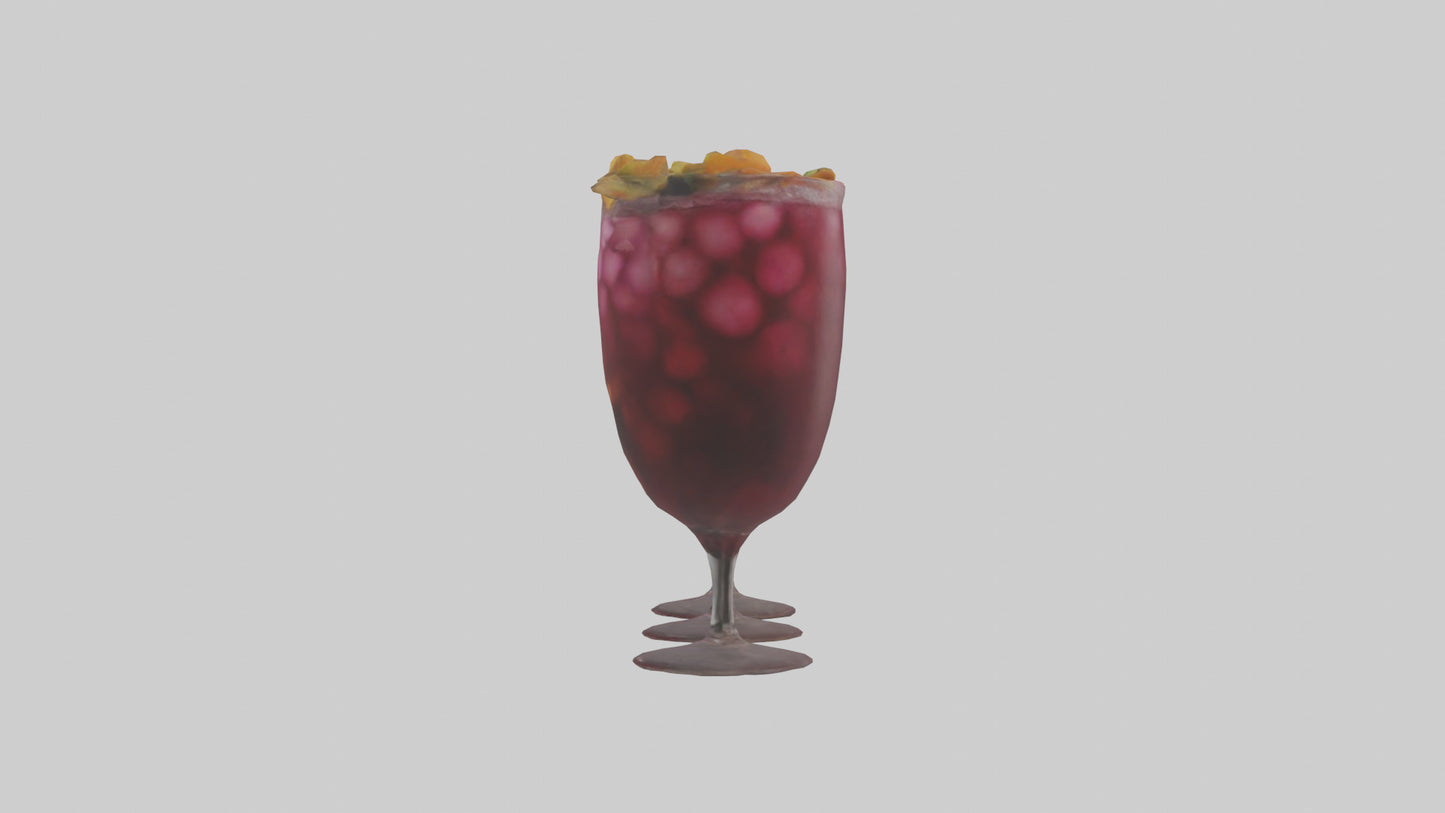 3D model Sangria model VR / AR / low-poly
