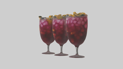 3D model Sangria model VR / AR / low-poly