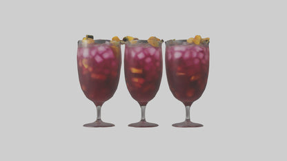 3D model Sangria model VR / AR / low-poly
