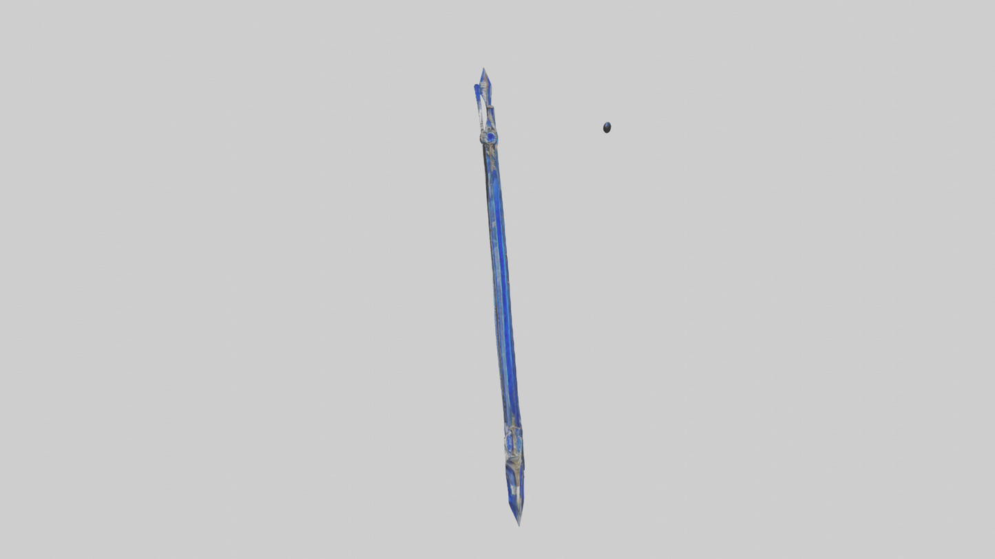 3D model Sapphire Bow model VR / AR / low-poly