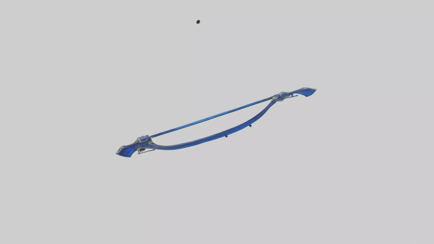 3D model Sapphire Bow model VR / AR / low-poly