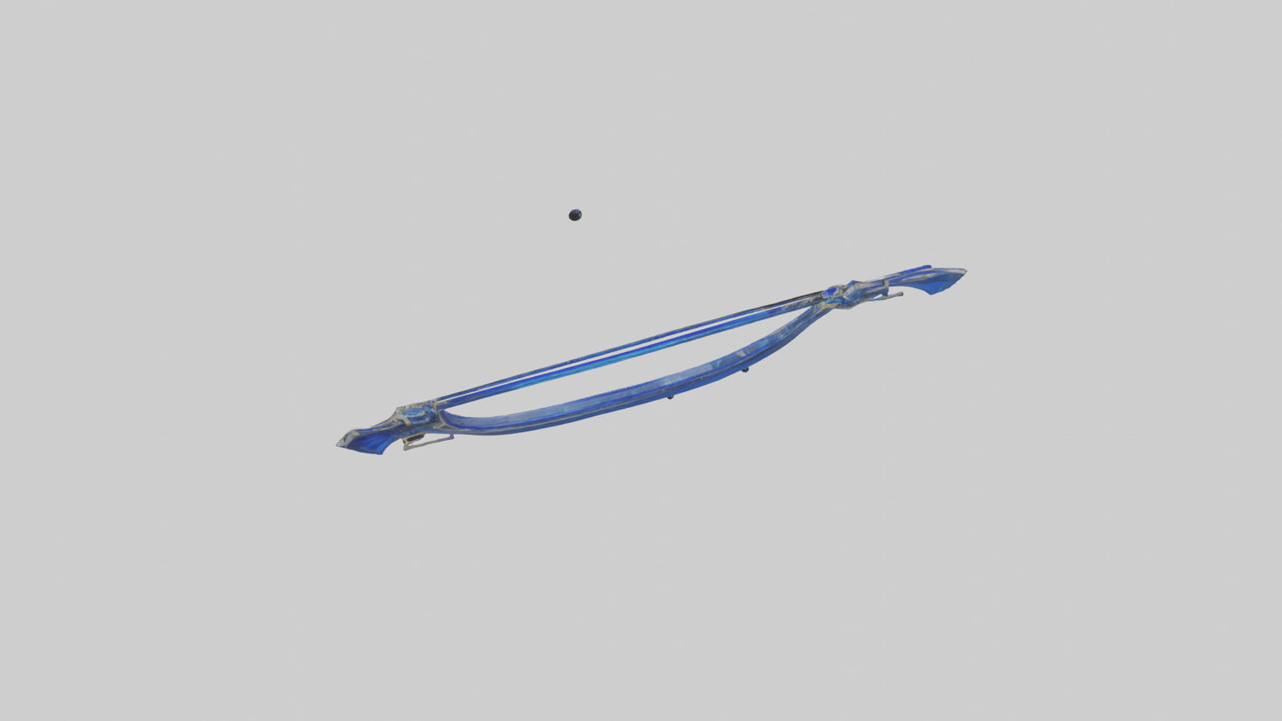 3D model Sapphire Bow model VR / AR / low-poly