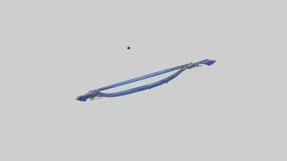 3D model Sapphire Bow model VR / AR / low-poly
