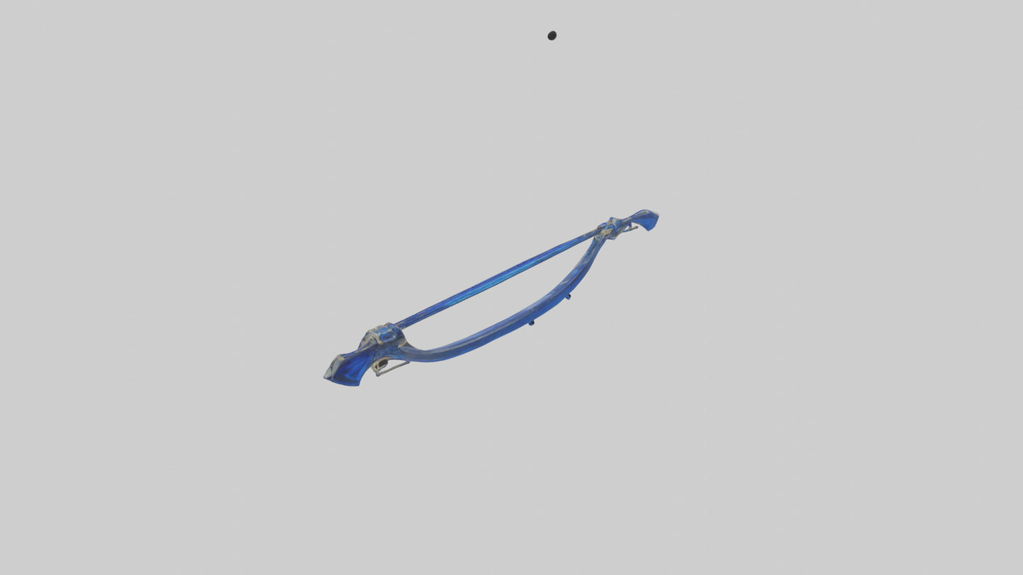 3D model Sapphire Bow model VR / AR / low-poly