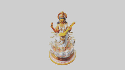 Saraswati statue model 3D model