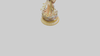 Saraswati statue model 3D model