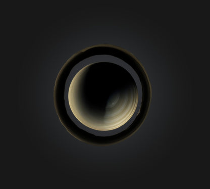 3D model Saturn Planet VR / AR / low-poly