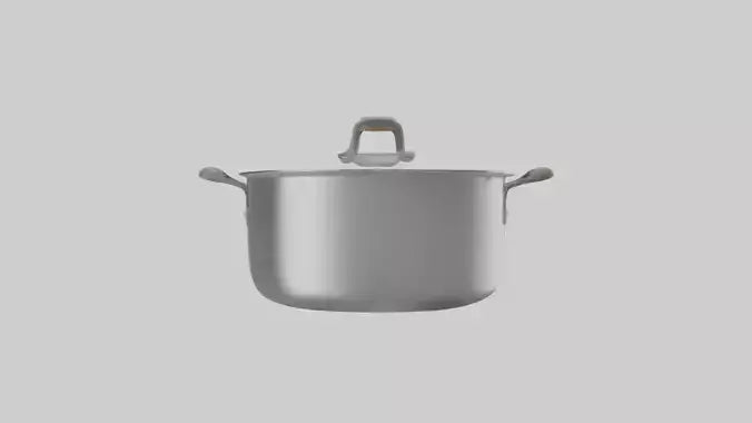 3D model Saucepan model VR / AR / low-poly