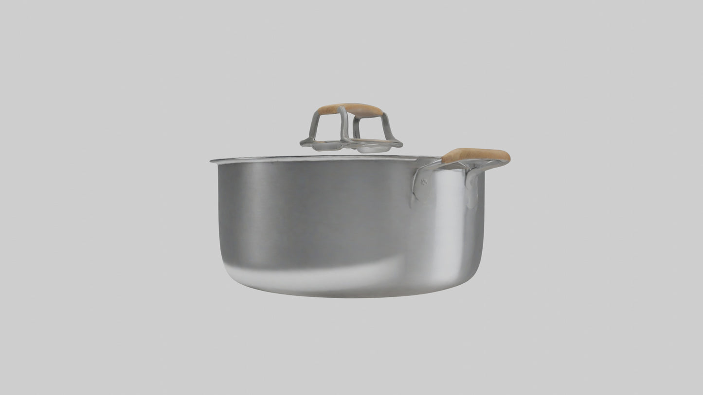3D model Saucepan model VR / AR / low-poly