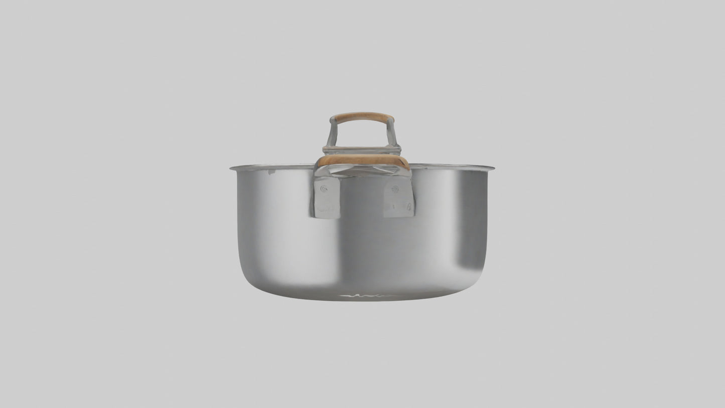 3D model Saucepan model VR / AR / low-poly
