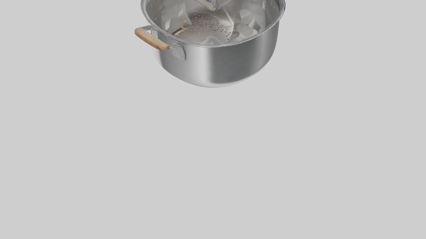 3D model Saucepan model VR / AR / low-poly
